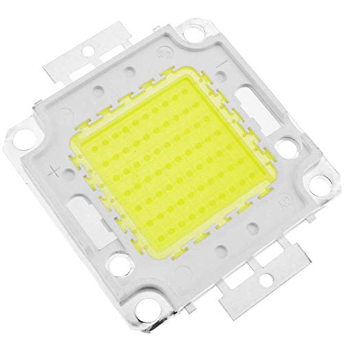 BeMatik - LED COB DIY 70W 5600LM 6000K emisor de luz blanco día 40x55mm