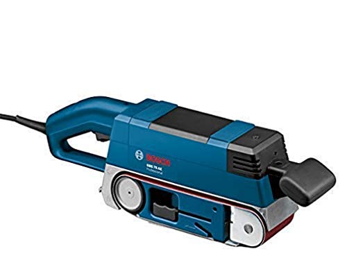 BOSCH 0601274703 - Lijadora de banda GBS 75 AE Set Professional. 750 W. 533 mm de longit ud de banda. 200-330 m/min. Control electrónico. Aspiración de polvo