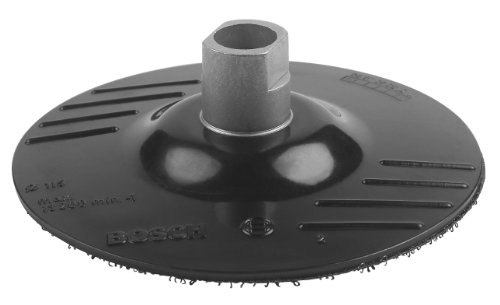 Bosch 2 609 256 271 - Platos lijadores de goma para amoladoras angulares, cierre de cardillo, 115 mm