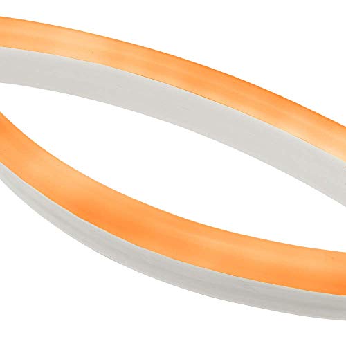 Cablematic - LED neon flexible LNF 24x14mm 80LED/m 220VAC 10m naranja