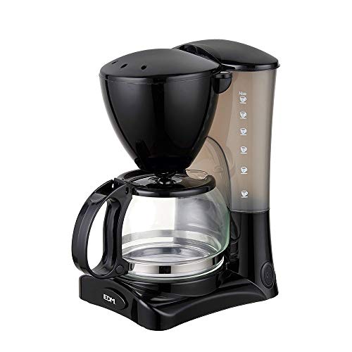 Cafetera de goteo 6 tazas 0,6 litros 550w edm