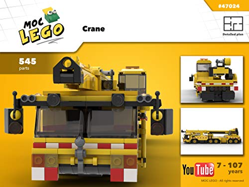 Crane (Instruction Only): MOC LEGO (English Edition)