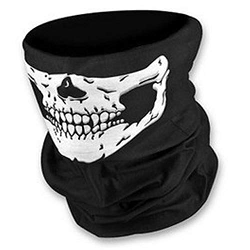 CSXM Pencil case Pañuelo Multifuncional Herobiker Motocicleta Máscara Pasamontañas Moto Cráneo Disfraz De Paseo Bandanas Máscara De Halloween Fantasma Moto Mascarilla ¡Liquidación De Stock!