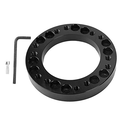 Espaciador del cubo del volante, 12.5 mm Kit universal de adaptador de almohadilla espaciadora del cubo del volante del coche