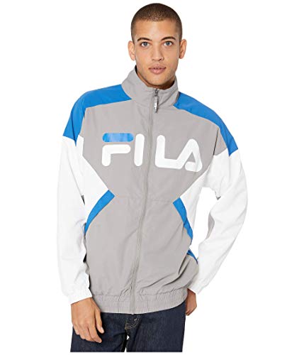 Fila Oliviero Wind Jacket Frost Grey/Baleine Blue/White LG