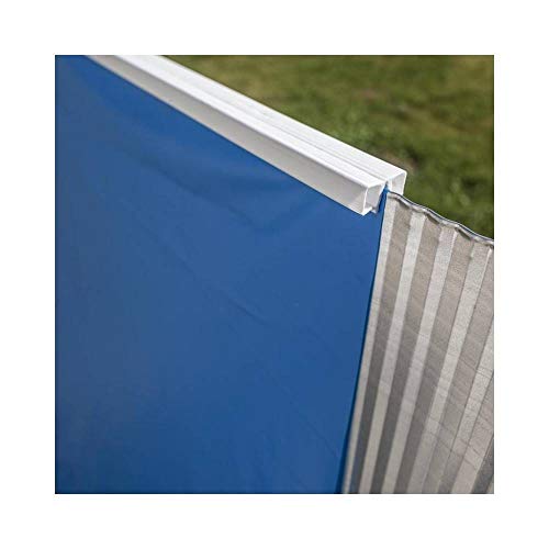 Gre FPROV918 - Liner para piscinas ovaladas 915x470 cm con altura 132 cm, color azul