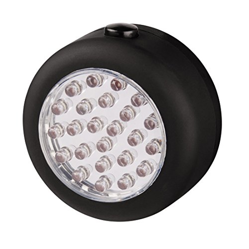 Hama 107268 Linterna LED de plástico para coche, negro