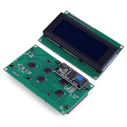 iHaospace LCD2004 I2C IIC 2004 20x4 2004A Blue Screen Serial LCD Module For Arduino Character LCD /w IIC/I2C Serial Interface Adapter Module