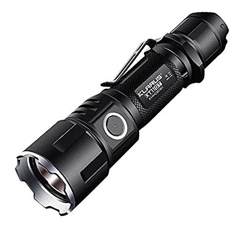 Klarus XT11GT 2000LM CREE XHP35 HD E4 LED Programable Táctica Linterna Recargable Por USB Linterna LED Linterna Táctica Con 3100 mAh Recargable Por Klarus