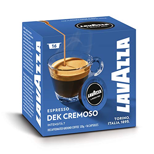 Lavazza a Modo Mio Dek Cremoso Café - 16 cápsulas