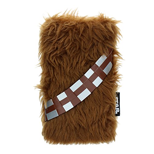 Lazerbuilt CSW-Uni-Wookie - Funda Universal para tu teléfono móvil diseño Star Wars, Color marrón