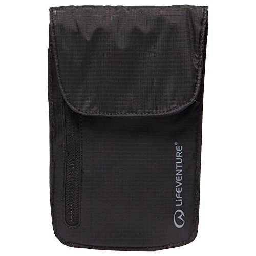 Lifeventure Waterproof Body Wallet Chest, Unisex-Adult, Black, One Size