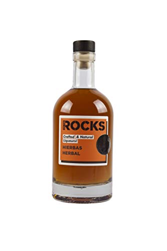 On The Rocks - Licor de Hierbas, 28% vol. alcohol, Botella 50 cl En boca es potente, anisado y con los matices que aportan el resto de aromáticas.