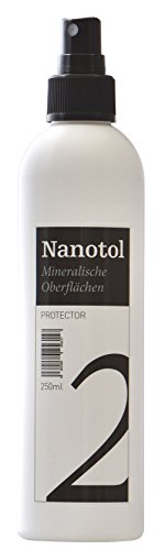 Scellement de pierre/Protecteur Nanotol Liquide pour surfaces minérales - Scellant nanotechnologique pour pierres à pores ouverts (250ml - 5m²)