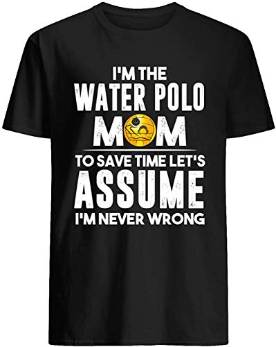 shuibei Micerice Water Polo Mom to Save Time T-Shirt