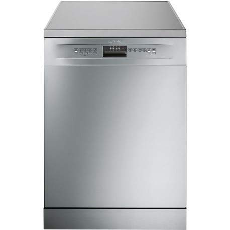 Smeg LVS322PXIT Independiente 13cubiertos A++ lavavajilla - Lavavajillas (Independiente, Acero inoxidable, Tamaño completo (60 cm), Acero inoxidable, Botones, Frío, Caliente)