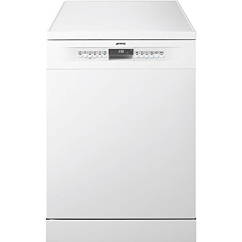 Smeg LVS432BIT Independiente 13cubiertos A+++ lavavajilla - Lavavajillas (Independiente, Blanco, Tamaño completo (60 cm), Negro, Blanco, Botones, Tocar, LED)