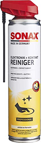 SONAX No de artículo 04603000 Limpiador para sistemas electrónicos + contactos con EasySpray (400 ml)