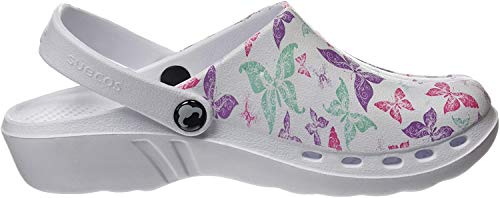 Suecos® Oden Midsummer - Zueco con diseño ergonómico y utraligero, (Multicolor 22), 38 EU