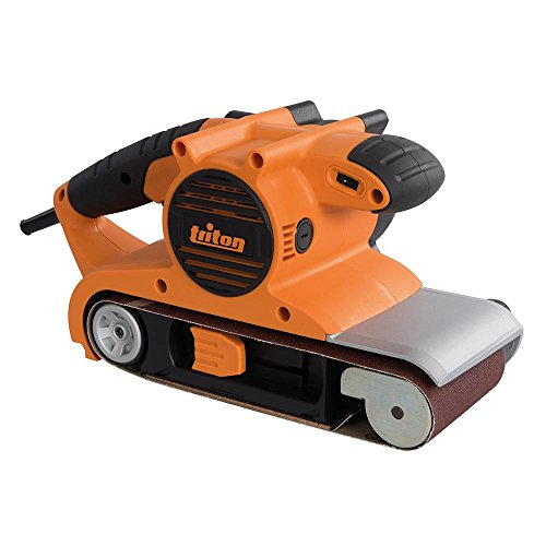 Triton T41200BS Lijadora de Banda, 1200 W, 240 V, Naranja, 100 mm