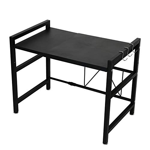 YQ Estante De Almacenamiento para Microondas Soporte De Estante De Cocina Unidad Organizadora De Horno Encimera Extensible Altura Libre Y Ancho Ajustable Extensible Soporte De Estante De H(Color:C)