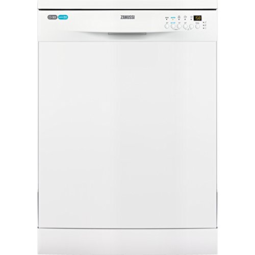 Zanussi ZDF26004WA Lavavajilla, Blanco