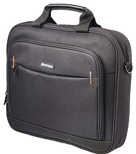 City Bag - Maletín de Estilo Ejecutivo - para portátiles y Tablets - Material de 600 Denier - 14 Pulgadas