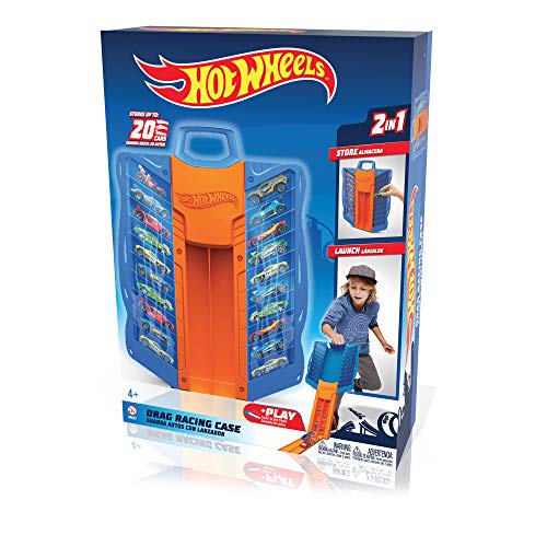 Grandi Giochi- Hot Wheels Car Case Multirag Races para 20 Cars – Grandes Juegos (8005124006831)