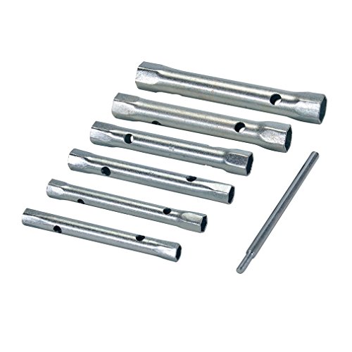 Silverline Tools 589709 - Juego de llaves de vaso (tamaño: 8-19mm, pack de 6)