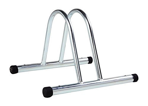 4BIKE AM005 Soporte Bicicleta para Suelo, Individual, Modular, galvanizado, 36 x 37 x 27 cm.