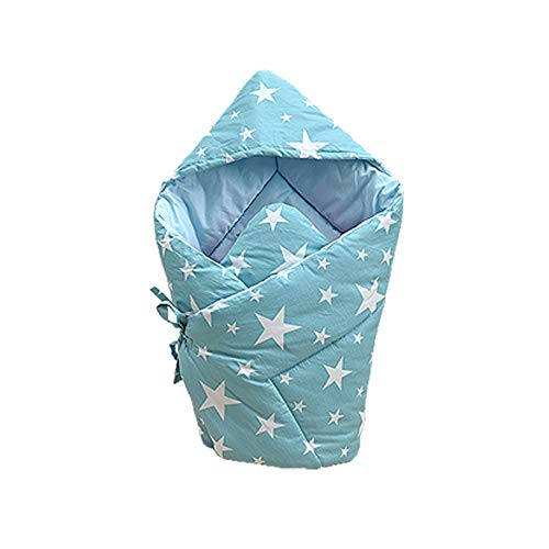 ASNX Invierno Otoño Edredón de Bebé, Saco de Dormir Recién Nacido, Niños Cálido Manta de Cochecito, Suave Pelusa Bolsa de Dormir para Chico Niña, 90 * 90cm,K,Cotton Lining