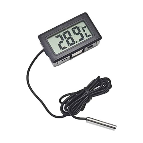 Bobury Termómetro LCD Digital para Nevera Nevera Congelador Medidor de Temperatura -50 hasta 110 ° C