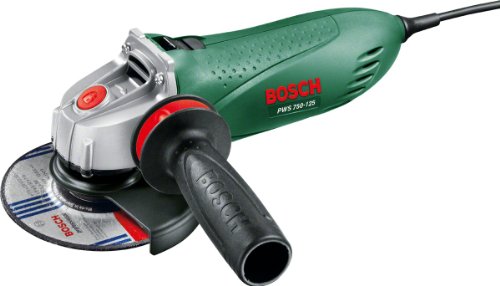 Bosch Home and Garden 0.603.3A2.403 Amoladora con maletín, 240 V, 750 W, Ø125 mm, empuñadura anti vibraciones