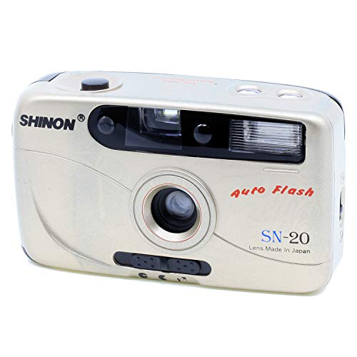 Camara Motor 35Mm Shinon Sn-20 Dorada Auto Flash