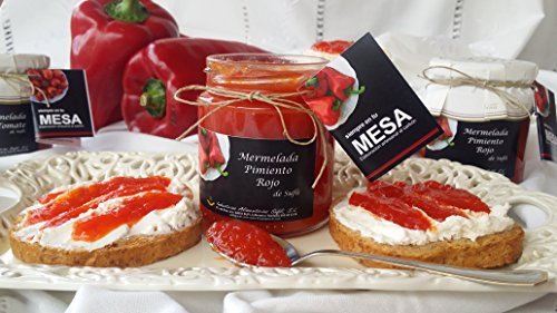 Conservas de Sufli, Purés de fruta (Mermelada de pimiento rojo) - 12 de 250 gr. (Total 3000 gr.)