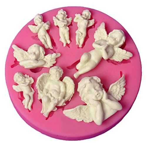 DIY Angel Baby Silicone Mold Cupcake Baking Moldes Decorar Herramientas