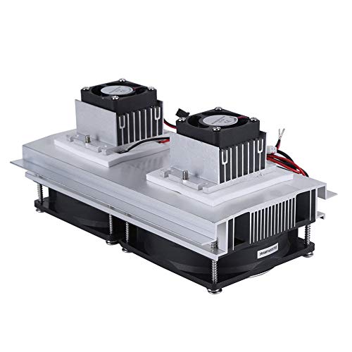 Enfriador Termoeléctrico de Doble Núcleo Kit de Sistema de Refrigeración y Refrigeración Peltier con Fuente de Alimentación