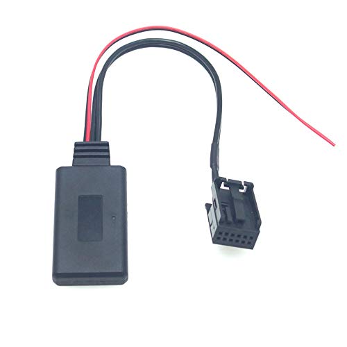 FEELDO Receptor de audio Bluetooth Aux Adaptador para Ford Focus C-MAX Mondeo Transit Módulo de radio Bluetooth Cable Aux