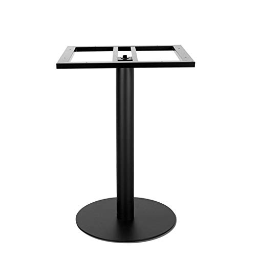 Furniture support foot Patas de Mesa para restaurantes Occidentales Patas de Apoyo para mesas de café Resistencia a la Humedad y a Altas temperaturas Adecuado para Bares y cafeterías etc Color Negro