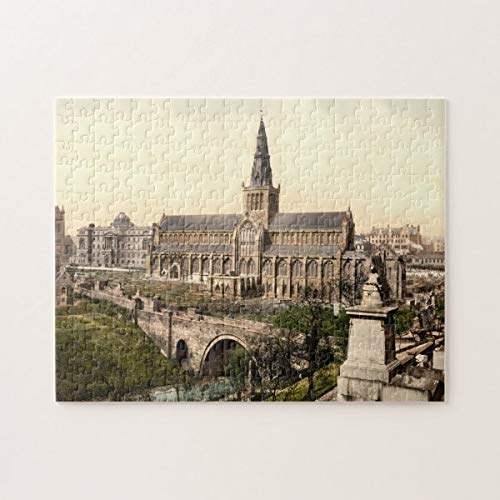 Glasgow Catedral I, Glasgow, Escocia Rompecabezas 1000 piezas, desafiantes y educativos Puzzles Juegos Juguetes, Pintura abstracta Puzzle para niños adultos