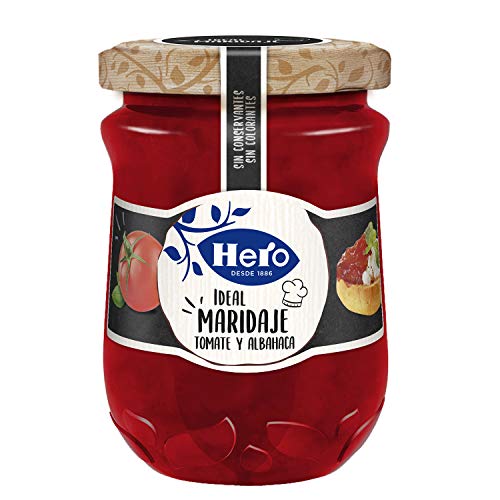 Hero Maridaje Del Chef, Tomate y Albahaca, 210g