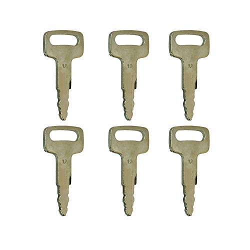 Key00-Gb01a Start Ignition Switch Key 6Pcs para Carretilla Elevadora Nissa N