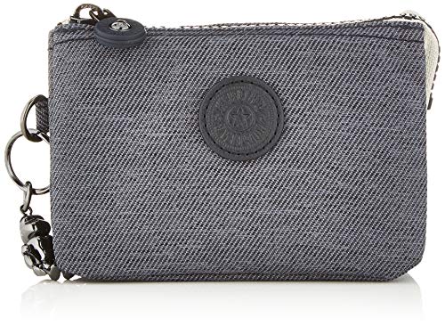 Kipling Creativity S, Cartera para Mujer, Negro (Charcoal), 14.5x9.5x5 cm