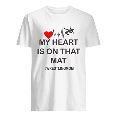 Linkupp My Heart is On That Mat - Camiseta de lucha libre