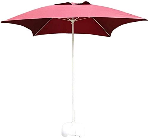 LQH Ruinaier Houswares Sun Parasol Umbrella Garden 6.56FT 2M Mercado/Jardín/Patio Paraguas, UV50 + Parasol al Aire Libre para balcón Mesa de Mesa o Patio, Plaza