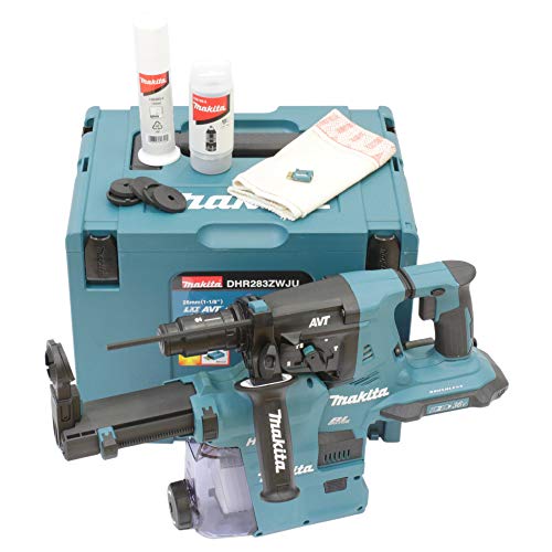 Makita DHR283ZWJU Martillo Combinado (2 x 18 V, no Incluye batería/sin Cargador), Color:, Size