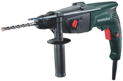 Metabo 6.06153.00 606153000-Martillo Ligero SDS-Plus BHE 2444 800W con maletín, 800 W, 1 V, Negro, 0