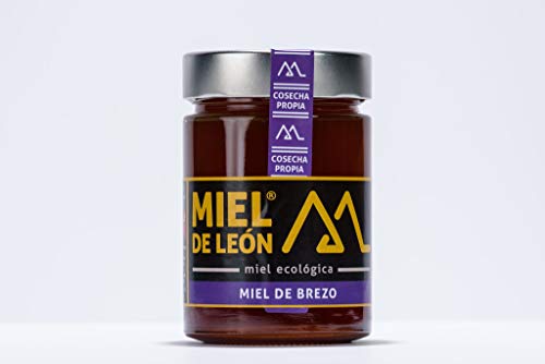 Miel de abeja de brezo 100 % natural y ecológica -producto español