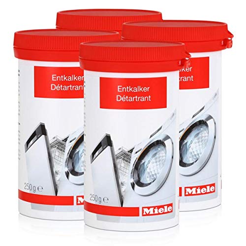 Miele descalcificador para lavadoras y lavavajillas 250 g (4 unidades)