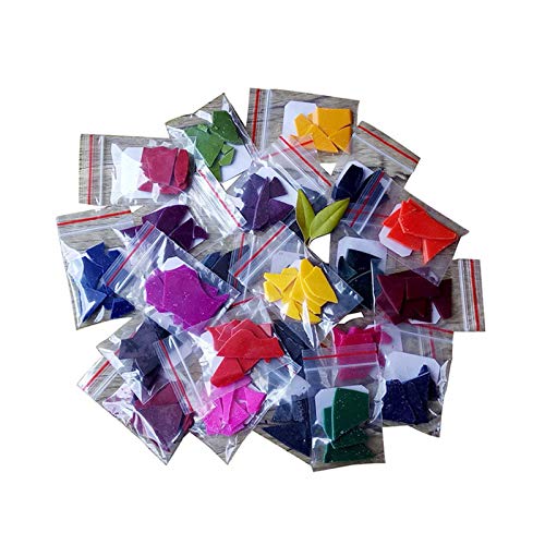 M/P Tintes para Velas, Tinte de Cera para Bricolaje, 24 Colores, Tinte para Velas para Hacer Velas, Kit de Suministros, Manualidades, Cera de Soja, Tinte para Velas, fabricación de Velas perfumadas